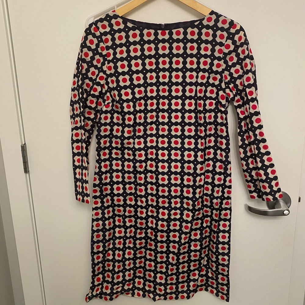 Brooks brothers red white and blue dress